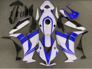 Gloss Blue and White 2012-2016 CBR1000RR Motorcycle Fairing