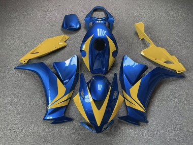 Gloss Blue and Yellow 2012-2016 CBR1000RR Motorcycle Fairing