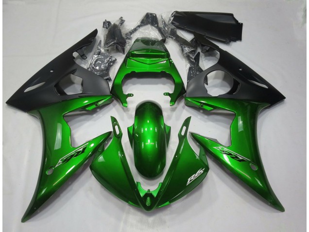 Gloss Dark Green 2005 R6 Motorcycle Fairing Gloss Dark Green 2005 R6 Motorcycle Fairing