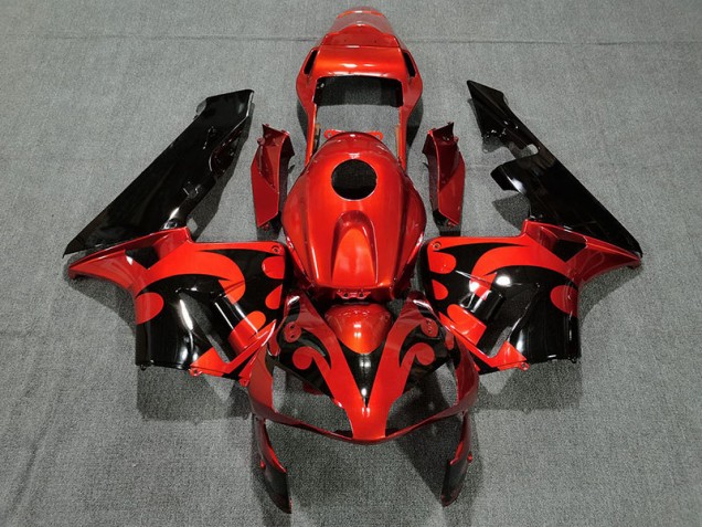 Gloss Deep Orange 2003-2004 CBR600RR Motorcycle Fairing Gloss Deep Orange 2003-2004 CBR600RR Motorcycle Fairing