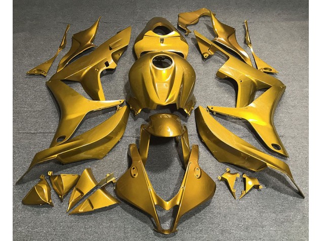 Gloss Gold Plain 2007-2008 CBR600RR Motorcycle Fairing Gloss Gold Plain 2007-2008 CBR600RR Motorcycle Fairing