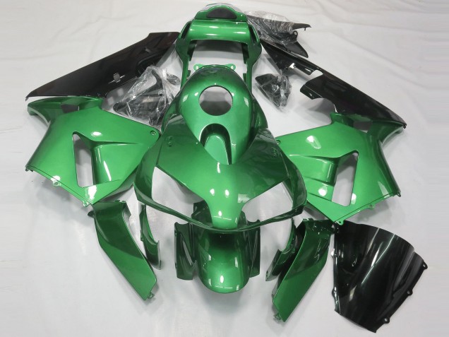 Gloss Green 2003-2004 CBR600RR Motorcycle Fairing Gloss Green 2003-2004 CBR600RR Motorcycle Fairing