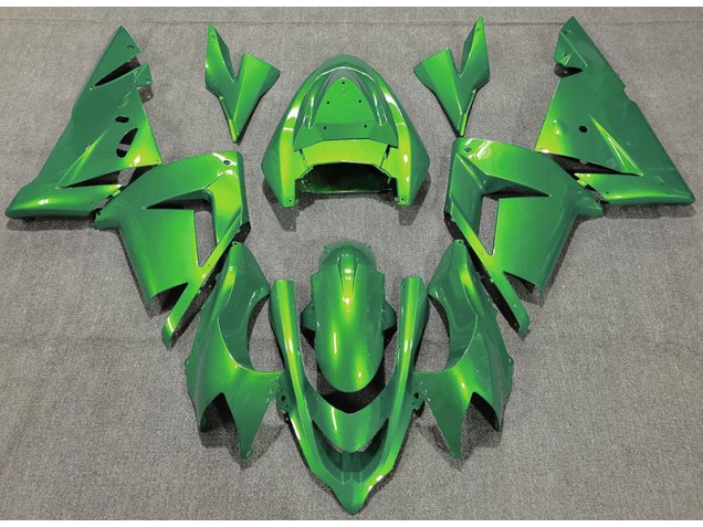 Gloss Green 2004-2005 ZX10R Motorcycle Fairing Gloss Green 2004-2005 ZX10R Motorcycle Fairing