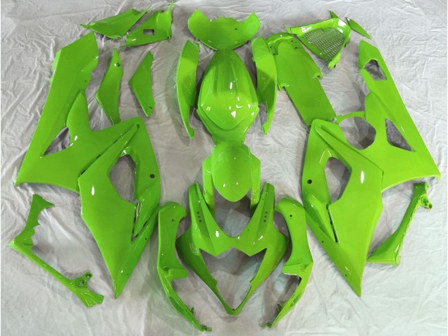 Gloss Green 2005-2006 GSXR 1000 Motorcycle Fairing Gloss Green 2005-2006 GSXR 1000 Motorcycle Fairing