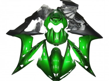 Gloss Green & Black 2004-2006 R1 Motorcycle Fairing