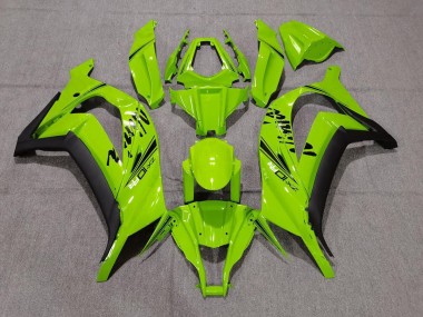 Gloss Green & Black 2011-2015 ZX10R Motorcycle Fairing