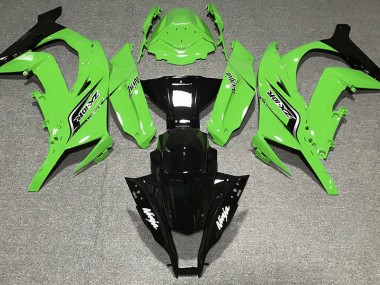 Gloss Green & Logos 2011-2015 ZX10R Motorcycle Fairing