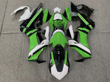 Gloss Green White and Black 2017-2023 CBR1000RR Motorcycle Fairing
