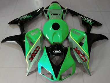 Gloss Green and Black CBR Style 2006-2007 CBR1000RR Motorcycle Fairing