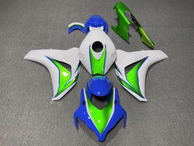 Gloss Green and Blue 2008-2011 CBR1000RR Motorcycle Fairing