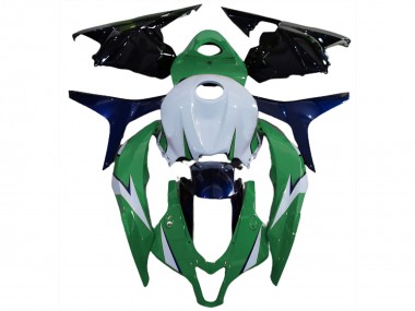 Gloss Green and Blue 2009-2012 CBR600RR Motorcycle Fairing