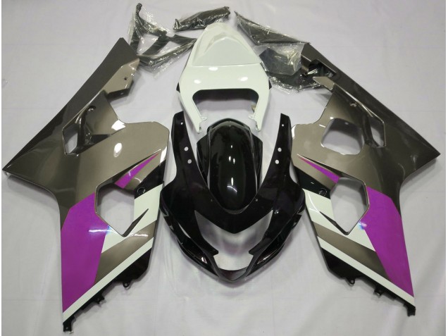 Gloss Grey 2004-2005 GSXR 600-750 Motorcycle Fairing Gloss Grey 2004-2005 GSXR 600-750 Motorcycle Fairing