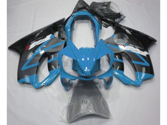 Gloss Light Blue & Grey 2004-2007 CBR600 F4i Motorcycle Fairing Gloss Light Blue & Grey 2004-2007 CBR600 F4i Motorcycle Fairing