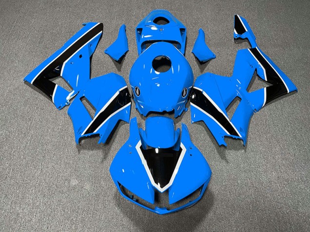 Gloss Light Blue and Black 2013-2023 CBR600RR Motorcycle Fairing Gloss Light Blue and Black 2013-2023 CBR600RR Motorcycle Fairing
