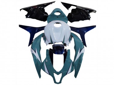 Gloss Light Blue and Blue 2009-2012 CBR600RR Motorcycle Fairing