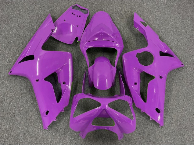 Gloss Magenta Plain 2003-2004 ZX6R Motorcycle Fairing Gloss Magenta Plain 2003-2004 ZX6R Motorcycle Fairing