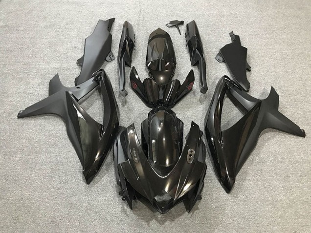 Gloss / Matte Black 2008-2010 GSXR 600-750 Motorcycle Fairing Gloss / Matte Black 2008-2010 GSXR 600-750 Motorcycle Fairing