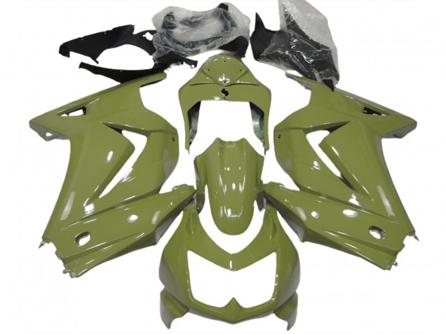 Gloss Olive 2008-2012 Ninja 250 Motorcycle Fairing Gloss Olive 2008-2012 Ninja 250 Motorcycle Fairing