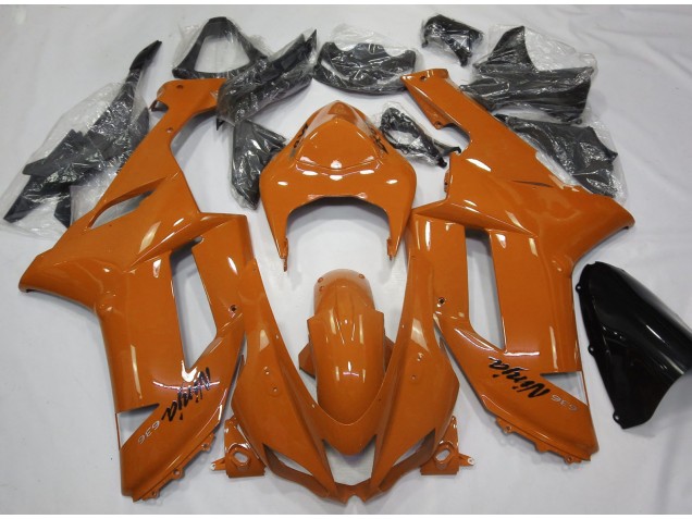 Gloss Orange 2007-2008 ZX6R Motorcycle Fairing Gloss Orange 2007-2008 ZX6R Motorcycle Fairing