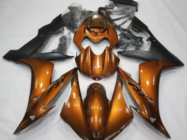 Gloss Orange & Black 2004-2006 R1 Motorcycle Fairing
