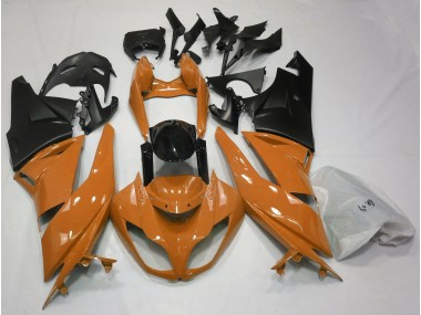Gloss Orange & Black 2009-2012 ZX6R Motorcycle Fairing
