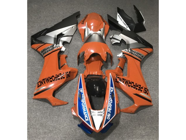 Gloss Orange & Blue 2017-2023 CBR1000RR Motorcycle Fairing Gloss Orange & Blue 2017-2023 CBR1000RR Motorcycle Fairing