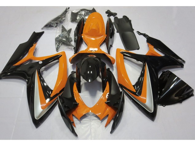 Gloss Orange Debadged 2006-2007 GSXR 600-750 Motorcycle Fairing Gloss Orange Debadged 2006-2007 GSXR 600-750 Motorcycle Fairing