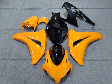 Gloss Orange and Black 2008-2011 CBR1000RR Motorcycle Fairing