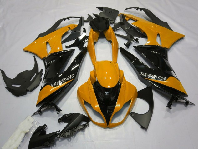 Gloss Orange and Black 2009-2012 ZX6R Motorcycle Fairing Gloss Orange and Black 2009-2012 ZX6R Motorcycle Fairing
