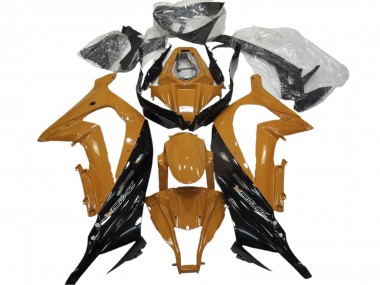 Gloss Orange and Black 2011-2015 ZX10R Motorcycle Fairing