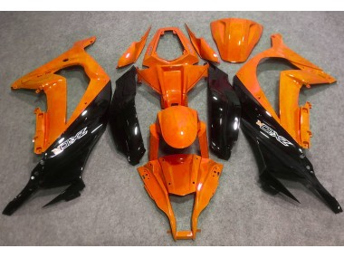 Gloss Orange and Black 2016-2019 ZX10R Motorcycle Fairing