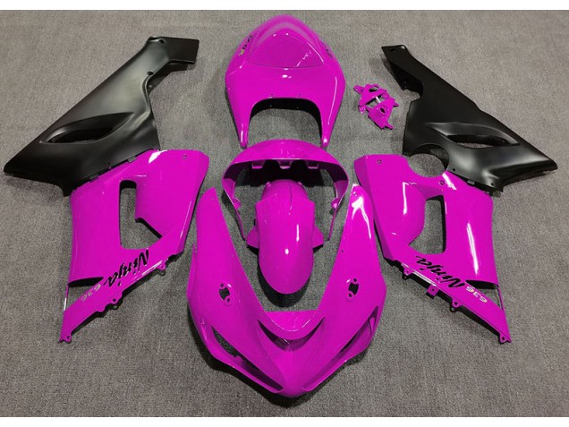Gloss Pink 2005-2006 ZX6R Motorcycle Fairing Gloss Pink 2005-2006 ZX6R Motorcycle Fairing