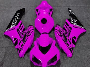 Gloss Pink Flame 2004-2005 CBR1000RR Motorcycle Fairing