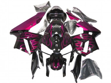 Gloss Pink Flame 2005-2006 CBR600RR Motorcycle Fairing