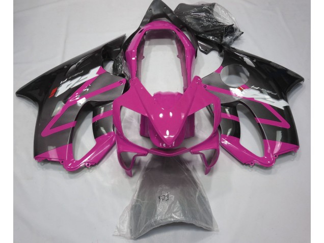 Gloss Pink & Grey 2004-2007 CBR600 F4i Motorcycle Fairing Gloss Pink & Grey 2004-2007 CBR600 F4i Motorcycle Fairing