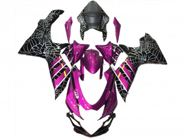Gloss Pink Spider 2011-2024 GSXR 600-750 Motorcycle Fairing