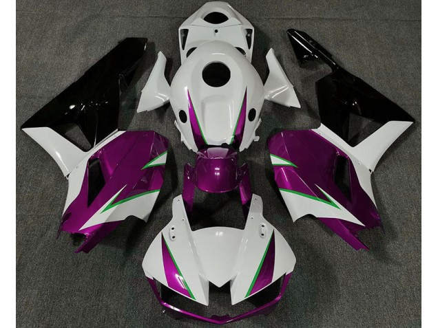 Gloss Pink White and Green 2013-2023 CBR600RR Motorcycle Fairing Gloss Pink White and Green 2013-2023 CBR600RR Motorcycle Fairing