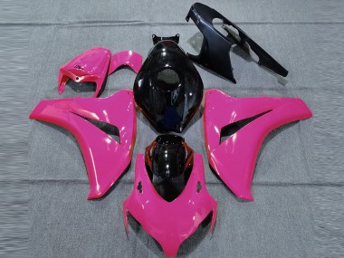 Gloss Pink and Black 2008-2011 CBR1000RR Motorcycle Fairing
