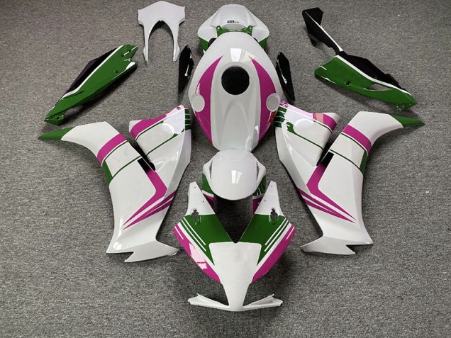 Gloss Pink and Green 2012-2016 CBR1000RR Motorcycle Fairing Gloss Pink and Green 2012-2016 CBR1000RR Motorcycle Fairing