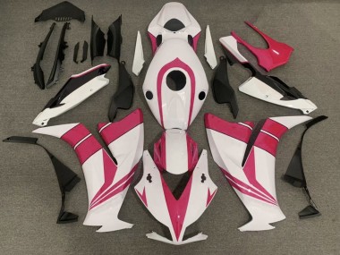 Gloss Pink and White 2012-2016 CBR1000RR Motorcycle Fairing