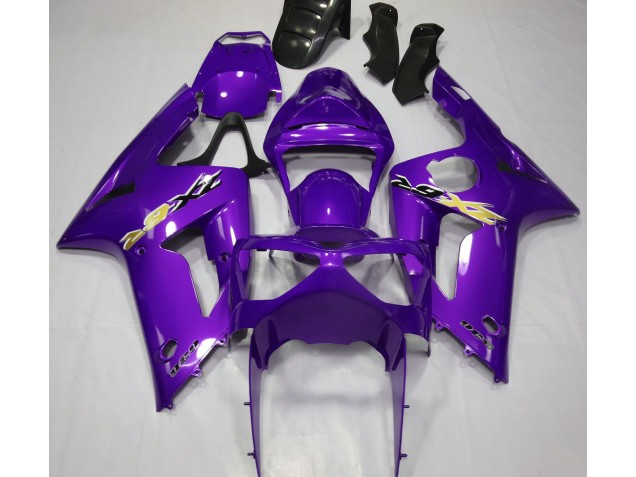 Gloss Purple 2003-2004 ZX6R Motorcycle Fairing Gloss Purple 2003-2004 ZX6R Motorcycle Fairing
