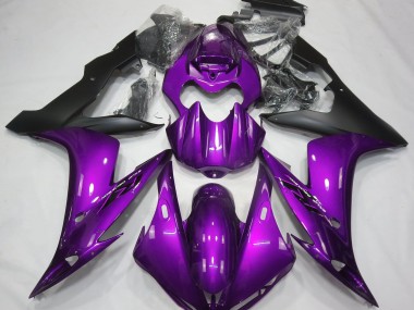 Gloss Purple & Black 2004-2006 R1 Motorcycle Fairing