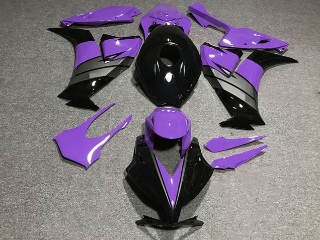 Gloss Purple Black and Grey 2012-2016 CBR1000RR Motorcycle Fairing Gloss Purple Black and Grey 2012-2016 CBR1000RR Motorcycle Fairing