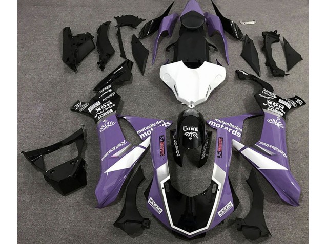 Gloss Purple Logo Style 2015-2019 R1 Motorcycle Fairing Gloss Purple Logo Style 2015-2019 R1 Motorcycle Fairing