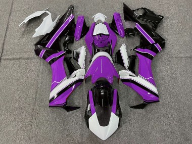 Gloss Purple White and Black 2017-2023 CBR1000RR Motorcycle Fairing