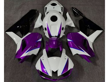 Gloss Purple White and Blue 2013-2023 CBR600RR Motorcycle Fairing