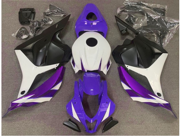 Gloss Purple White and Violet 2009-2012 CBR600RR Motorcycle Fairing Gloss Purple White and Violet 2009-2012 CBR600RR Motorcycle Fairing