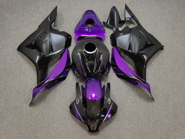 Gloss Purple and Black 2009-2012 CBR600RR Motorcycle Fairing