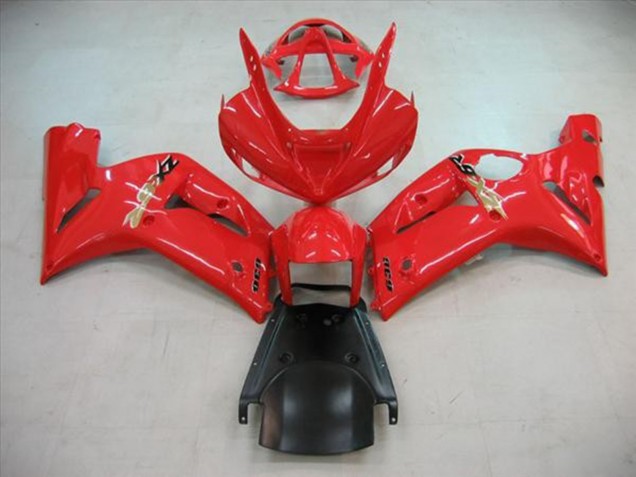 Gloss Red 2003-2004 ZX6R Motorcycle Fairing Gloss Red 2003-2004 ZX6R Motorcycle Fairing