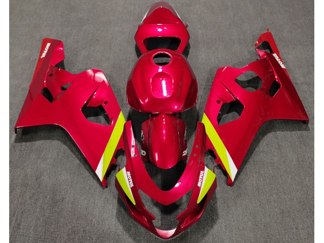Gloss Red 2004-2005 GSXR 600-750 Motorcycle Fairing Gloss Red 2004-2005 GSXR 600-750 Motorcycle Fairing